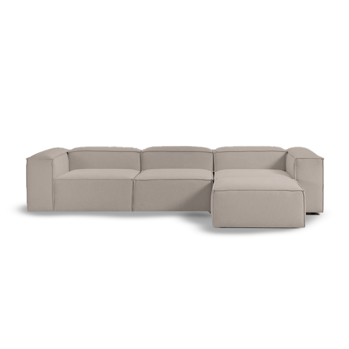 Sala Esquinera Latt Sillón Modular Lino Soft